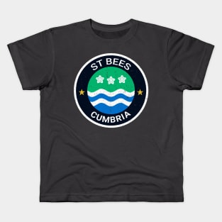 St Bees - Cumbria Flag Kids T-Shirt